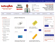 Tablet Screenshot of batterybob.com